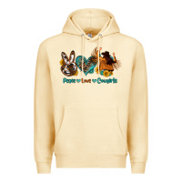 Pina Colada peace love cowgirls Premium Hoodie - OliviaCreatesArt