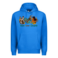 Peace Love Cowgirls Premium Hoodie | Teevron
