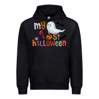 Black My 1st Halloween Urban Hoodie - CowhideDigitalArt