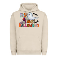 Pigment French Oak My 1st Halloween Urban Hoodie - CowhideDigitalArt