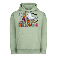 Pigment Oil Green My 1st Halloween Urban Hoodie - CowhideDigitalArt