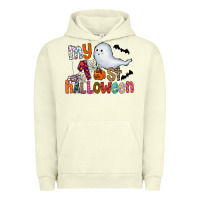 Pigment Pistachio My 1st Halloween Urban Hoodie - CowhideDigitalArt