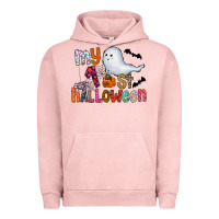 Pigment Salmon My 1st Halloween Urban Hoodie - CowhideDigitalArt
