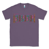 Lavender teacher gemstone and pink flower libbey glass Classic Tee - BundleAndBundleShop