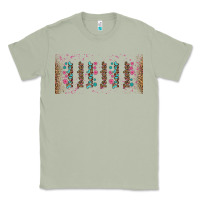 Matcha teacher gemstone and pink flower libbey glass Classic Tee - BundleAndBundleShop
