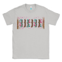 Moon Dust teacher gemstone and pink flower libbey glass Classic Tee - BundleAndBundleShop
