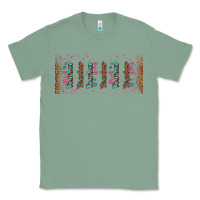 Sage teacher gemstone and pink flower libbey glass Classic Tee - BundleAndBundleShop