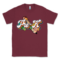 Burgundy pre k Classic Tee - JahusDesignShop