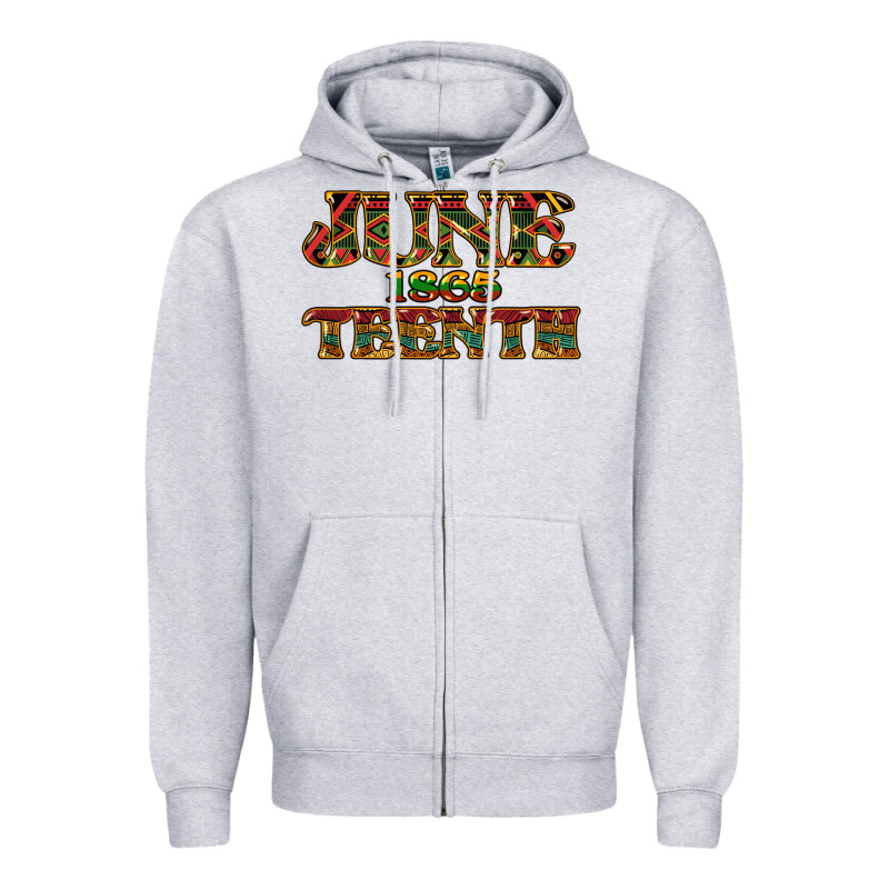 Juneteenth 1865 Zipper Hoodie by HowdyJamesFarm | Teevron