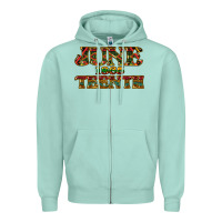 Seafoam Juneteenth 1865 Zipper Hoodie - HowdyJamesFarm