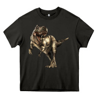 Asphalt Tyrannosaurus T rex Heavy Core Tee - LillyAllenDesigns