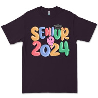 Plum senior 2024 Premium Tee - MaliasSmallBusiness