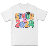 White senior 2024 Premium Tee - MaliasSmallBusiness