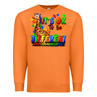 Carrot it's ok to be different autism awareness Premium Sweatshirt - FaDigitalArtStudio