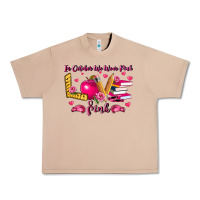 Burro in october we wear pink teacher Urban Heavy Tee - LillyAllenDesigns