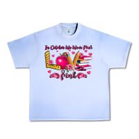 Grape Ice in october we wear pink teacher Urban Heavy Tee - LillyAllenDesigns