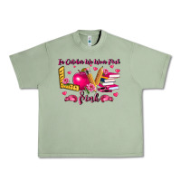 Oil Green in october we wear pink teacher Urban Heavy Tee - LillyAllenDesigns