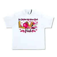 In October We Wear Pink Teacher Urban Heavy Tee | Teevron