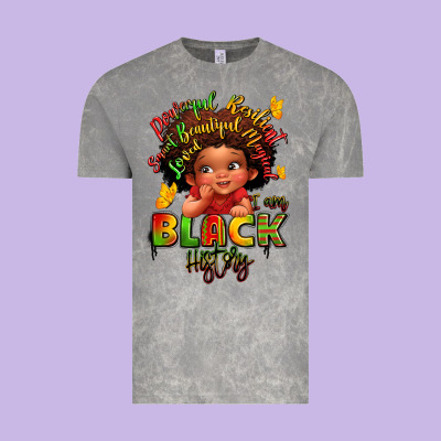 Empowering Black Heritage Vintage Tee Designed By Lillyallendesigns