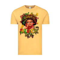 Vintage Mustard empowering black heritage Vintage Tee - LillyAllenDesigns