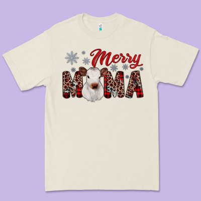 Merry Mama Premium Tee Designed By Jahusdesignshop