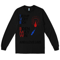 Black trump biden cars Long Sleeve Tee - Bettercallsaul