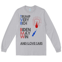 Moon Dust trump biden cars Long Sleeve Tee - Bettercallsaul