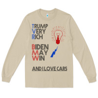 Mushroom trump biden cars Long Sleeve Tee - Bettercallsaul
