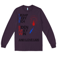 Plum trump biden cars Long Sleeve Tee - Bettercallsaul