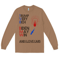 Toasted Coconut trump biden cars Long Sleeve Tee - Bettercallsaul