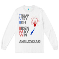 White trump biden cars Long Sleeve Tee - Bettercallsaul