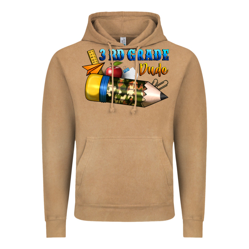 3 Rd Grade Dude Vintage Hoodie by BundleAndBundleShop | Teevron