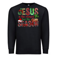 Black jesus is the reason for the season christmas bbs Premium Sweatshirt - BundleAndBundleShop