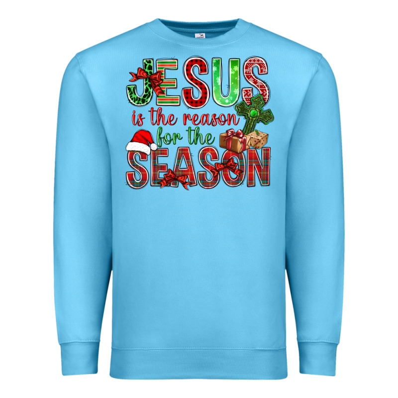Jesus Is The Reason For The Season Christmas Bbs Premium Sweatshirt by BundleAndBundleShop | Teevron