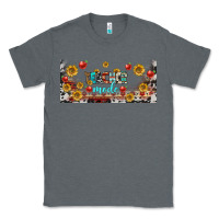 Charcoal Heather teacher mode libbey glass Classic Tee - BundleAndBundleShop