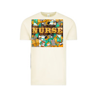 Vintage Arctic Green And Yellow Nurse Vintage Tee - LillyAllenDesigns