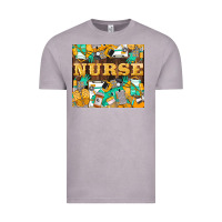 Vintage Zinc Green And Yellow Nurse Vintage Tee - LillyAllenDesigns