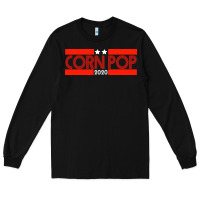 Black Joe Biden Corn Pop Long Sleeve Tee - Bettercallsaul