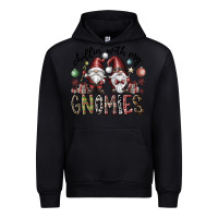 Black Chillin With My Gnomies Urban Hoodie - CowhideDigitalArt