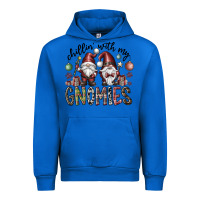 Cobalt Chillin With My Gnomies Urban Hoodie - CowhideDigitalArt