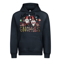 Navy Chillin With My Gnomies Urban Hoodie - CowhideDigitalArt