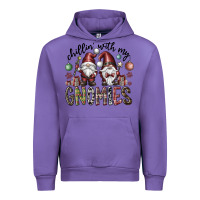 Tulip Chillin With My Gnomies Urban Hoodie - CowhideDigitalArt