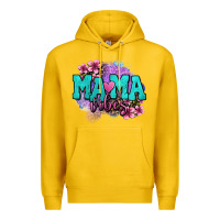 Lemon mama vibes floral Premium Hoodie - OliviaCreatesArt
