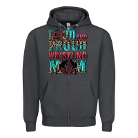 Smoke Loud and proud wrestling Mom Mother's Day Zipper Hoodie - CowGirlArtShop