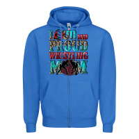 True Royal Loud and proud wrestling Mom Mother's Day Zipper Hoodie - CowGirlArtShop