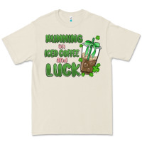 Bone iced coffee and luck Premium Tee - MaliasSmallBusiness