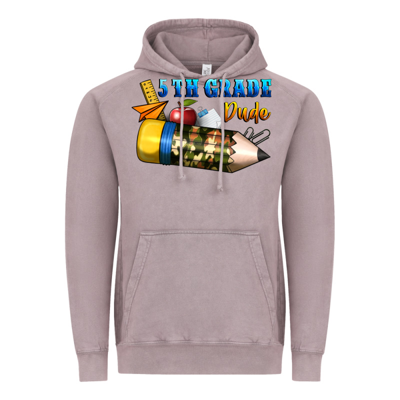 5 Th Grade Dude Vintage Hoodie by BundleAndBundleShop | Teevron