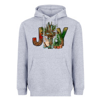 Heather Grey joy christmas with cross bbs Heavyweight Hoodie - BundleAndBundleShop
