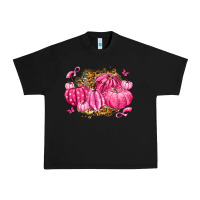 Black breast cancer awareness pink pumpkins Urban Heavy Tee - LillyAllenDesigns