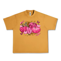 Peanut Butter breast cancer awareness pink pumpkins Urban Heavy Tee - LillyAllenDesigns